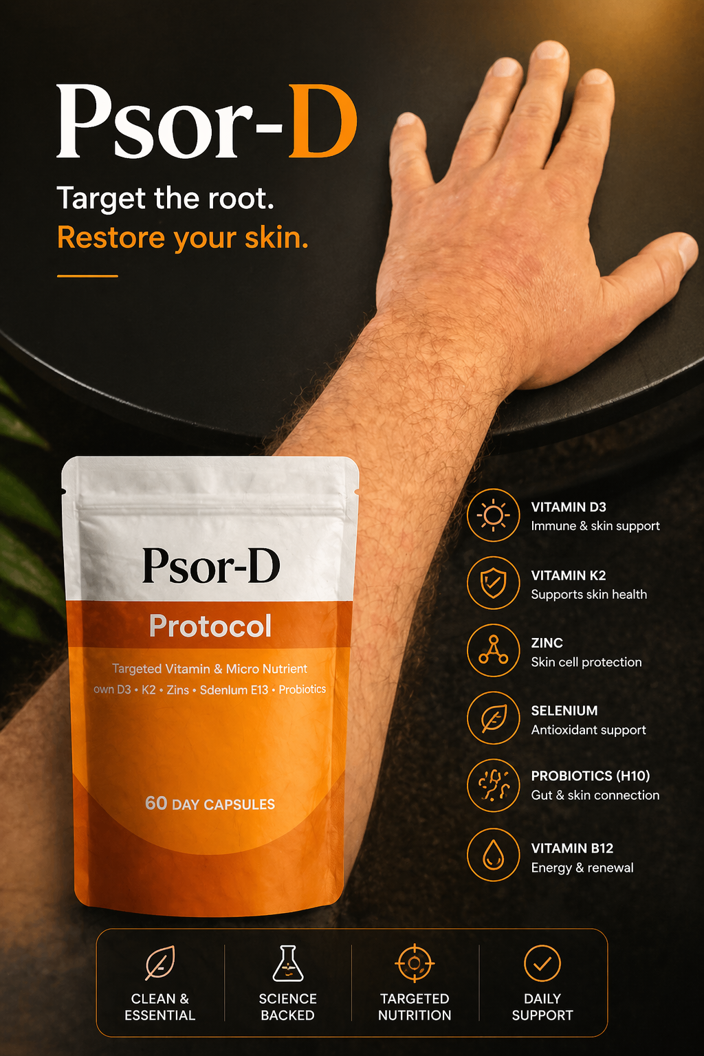 Psor-D Protocol / 60 Daily Capsules